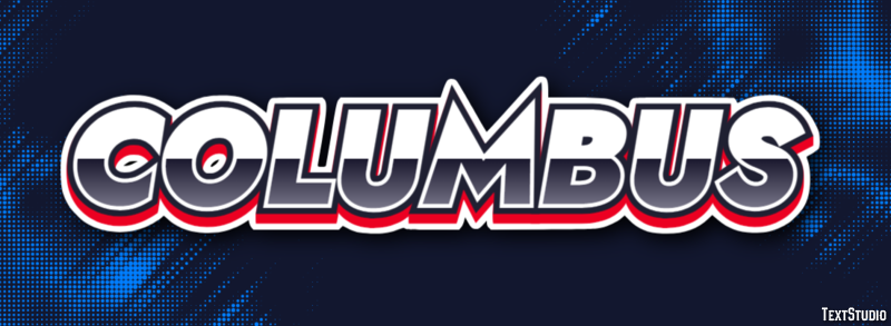 Columbus Tekst Effect