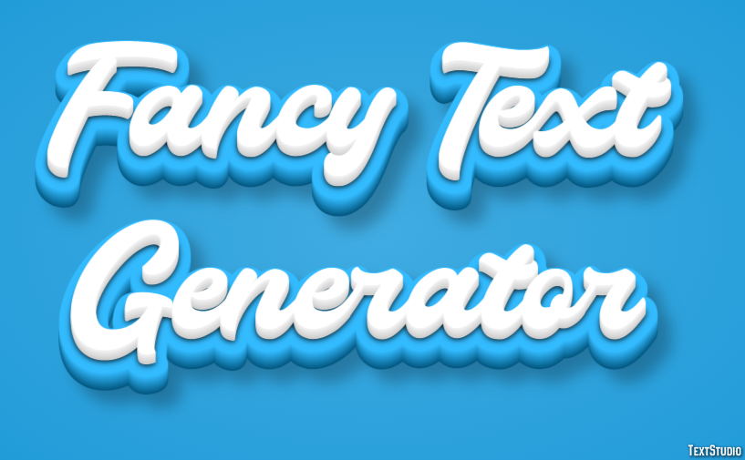 Fancy Text Generator Эффект текста