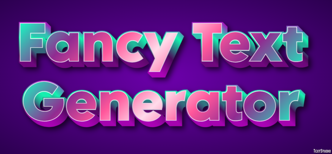 Fancy Text Generator Эффект текста