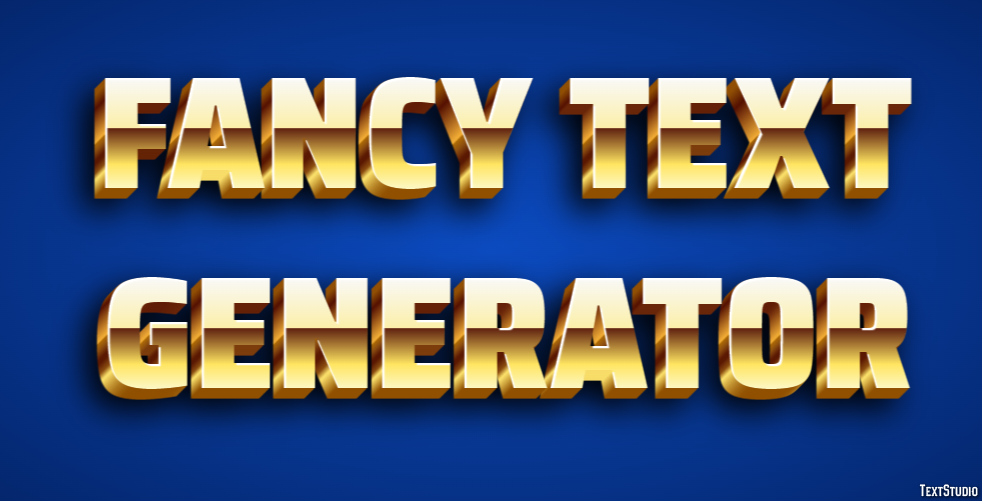 Fancy Text Generator Effetto testo