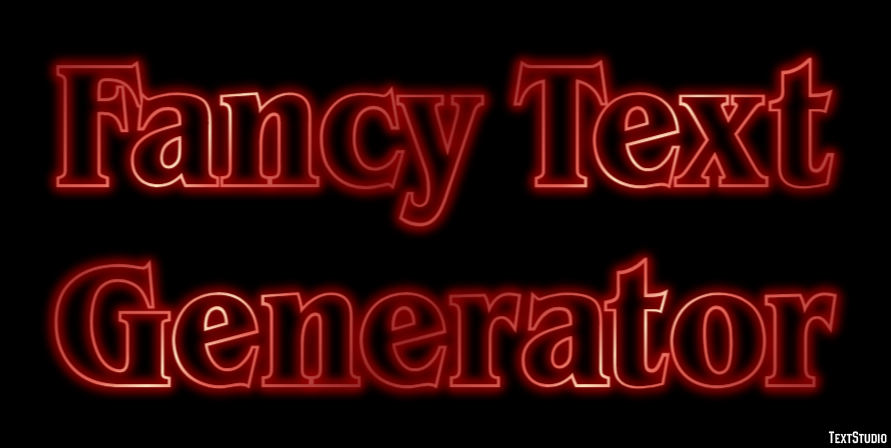 Fancy Text Generator Эффект текста
