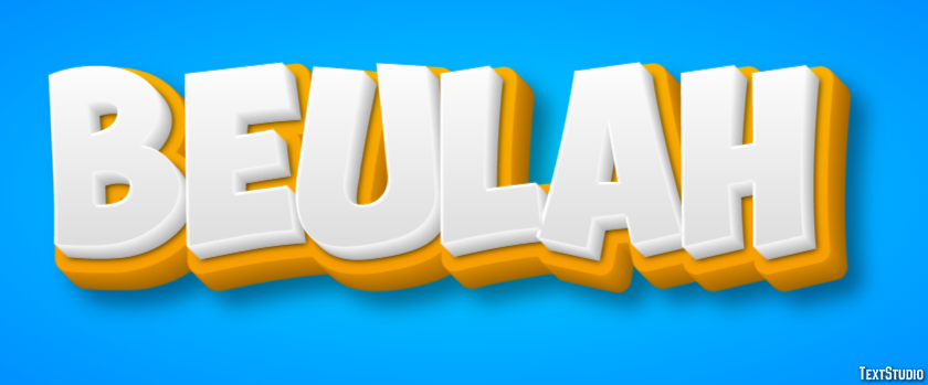 Beulah Text Effect