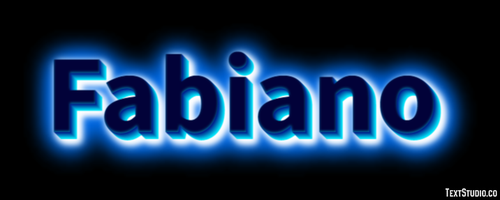 Fabiano テキスト効果