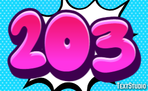 203 テキスト効果