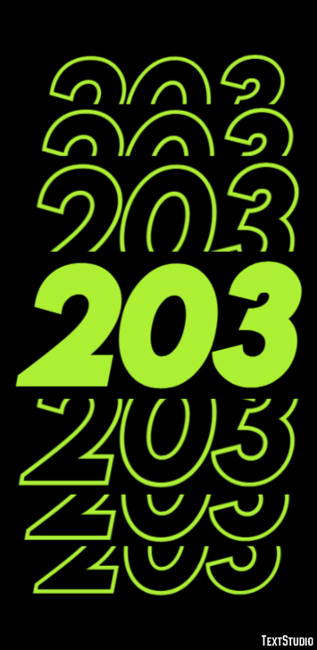 203 テキスト効果