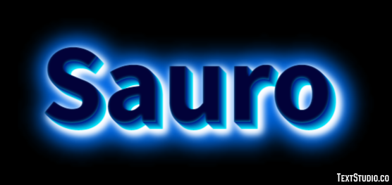 Sauro Effetto testo