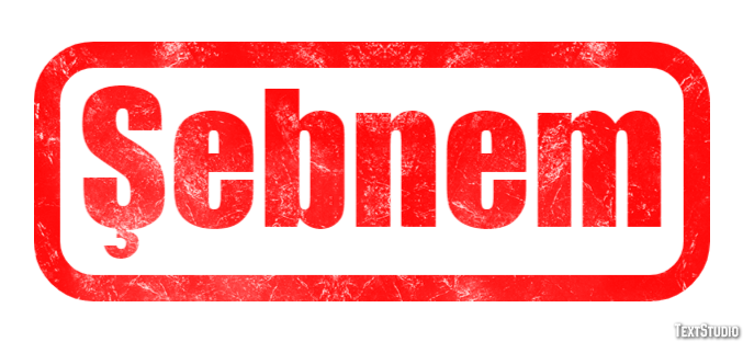 Şebnem Texteffekt