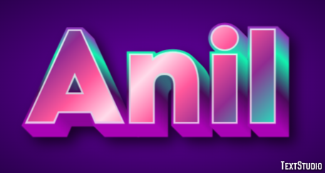 Anil Text Effect