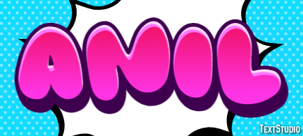 Anil Text effect