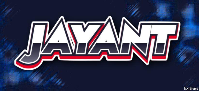 Jayant Text effect
