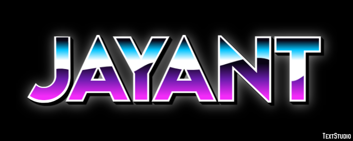 Jayant Text Effect