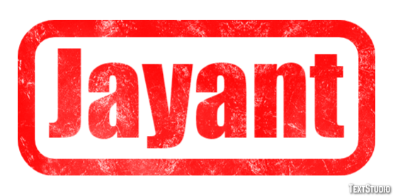 Jayant Text Effect