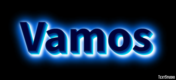Vamos Efecto de Texto