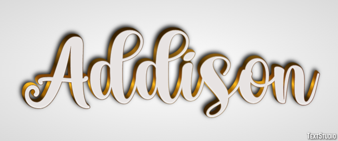 Addison Text Effect
