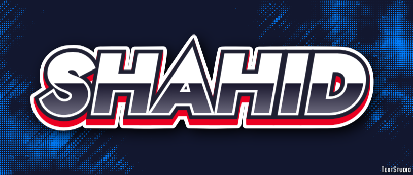 Shahid Text Effect