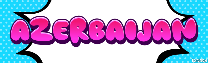 Azerbaijan Text effect