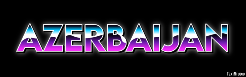 Azerbaijan Text Effect