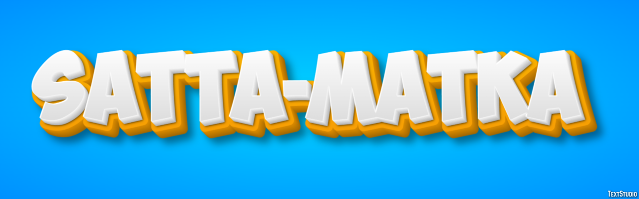 Satta-matka Efeito de texto