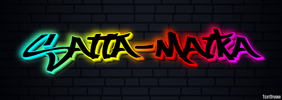 Satta-matka Efeito de texto