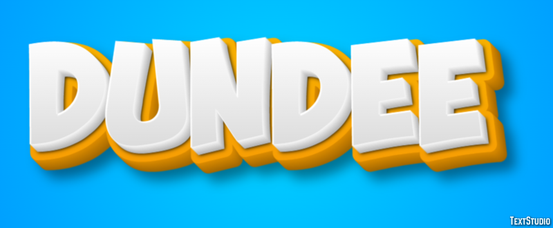 Dundee Tekst Effect