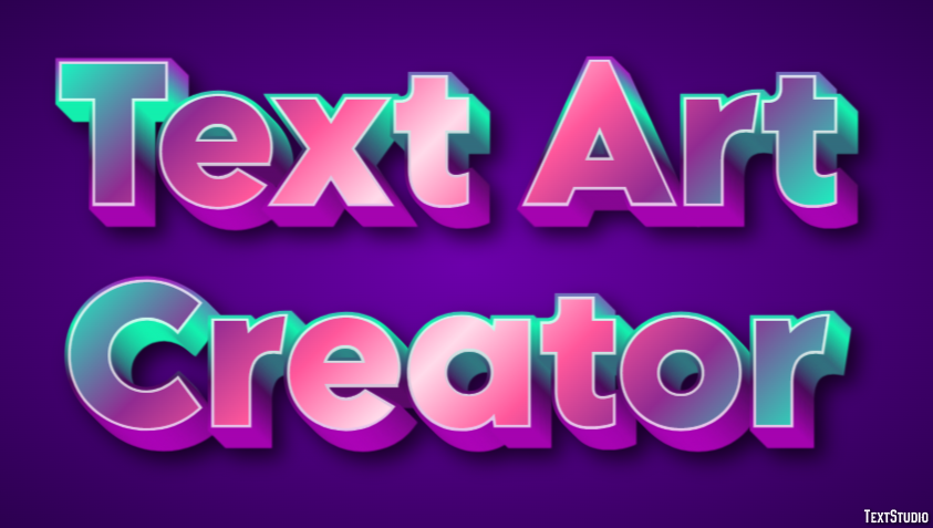 Text Art Creator Texteffekt