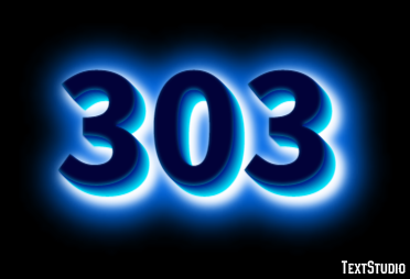 303 Text Effect