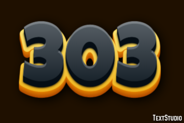 303 Text Effect