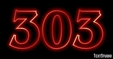303 Text effect