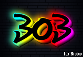303 Text Effect