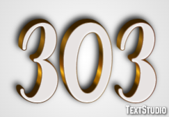 303 Text Effect