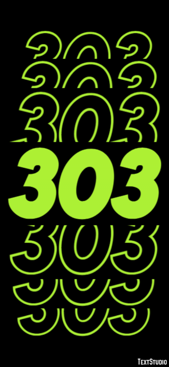 303 Text Effect