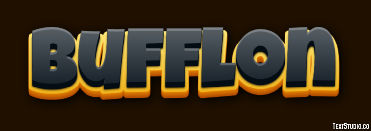 Bufflon Efeito de texto