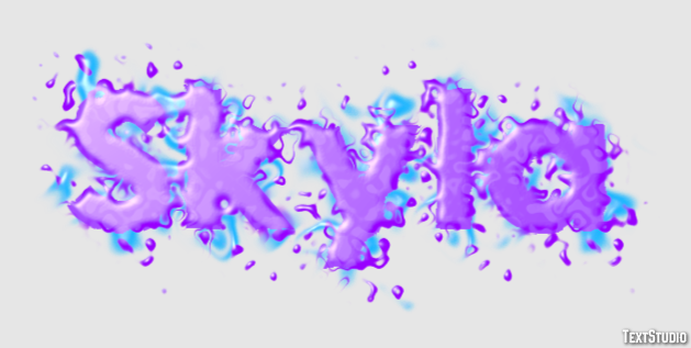 Skyla Text Effect