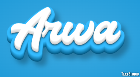 Arwa Effetto testo