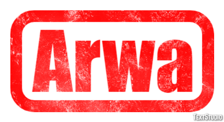 Arwa Text effect