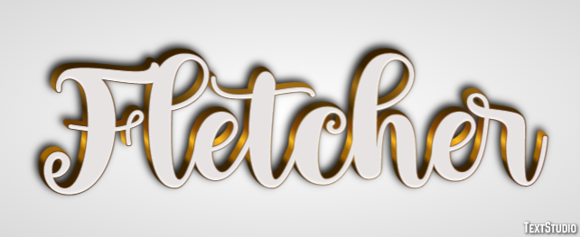 Fletcher Efekt tekstowy