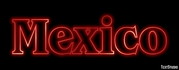 Mexico Text Effect