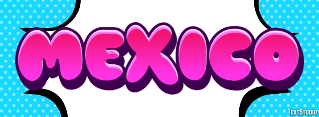 Mexico Efecto de texto