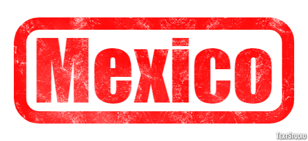 Mexico Text Effect