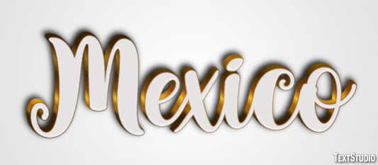 Mexico Text Effect