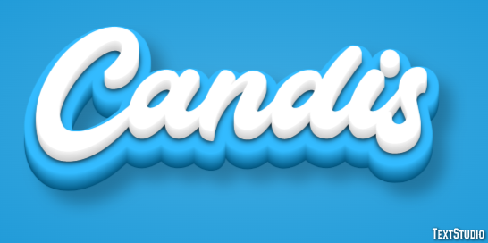 Candis Texteffekt
