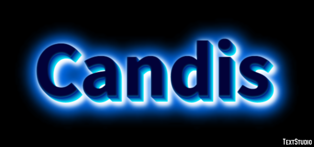 Candis Text effect