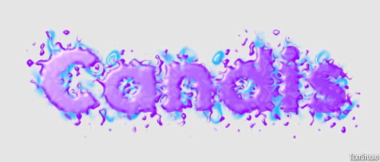 Candis Эффект текста