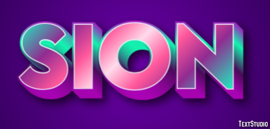 Sion Efekt tekstowy