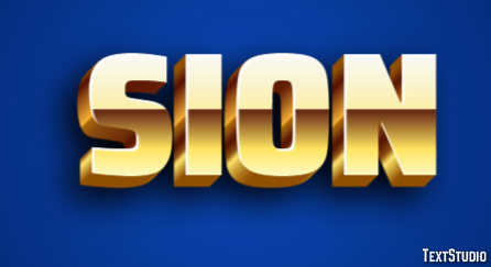 Sion Efekt tekstowy