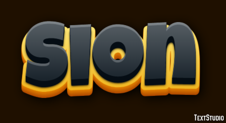 Sion Efekt tekstowy