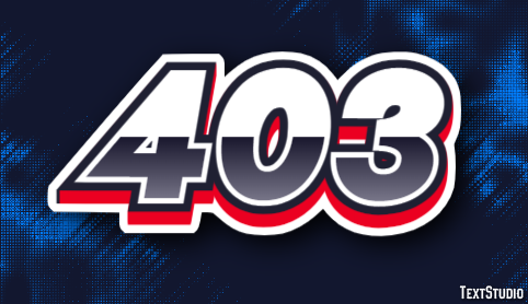 403 Text Effect