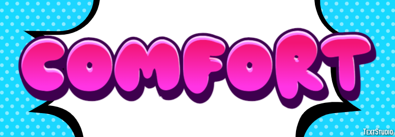 Comfort Text effect