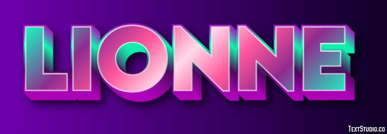 Lionne Efecto de texto
