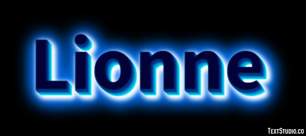 Lionne Efecto de texto